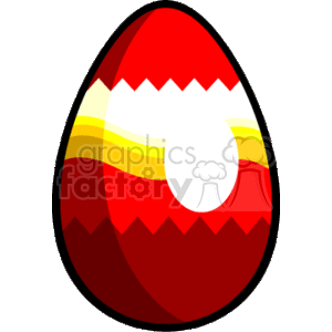 300x300 Royalty Free Desert Easter Egg 144323 Vector Clip Art Image