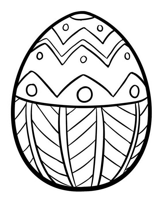 570x706 Unique Spring Amp Easter Holiday Adult Coloring Pages Designs
