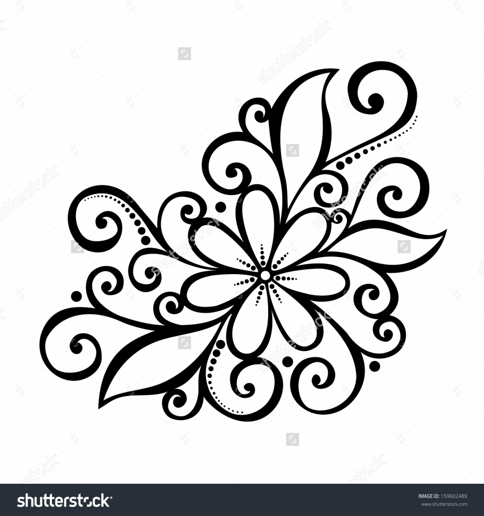 960x1024 How To Draw A Beautiful Flower Design How To Draw Beautiful