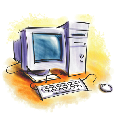 400x400 Desktop Computer Image Computer Clipart Free Images