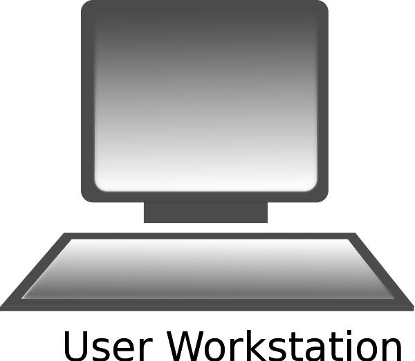 600x523 Free Desktop Computer Clipart