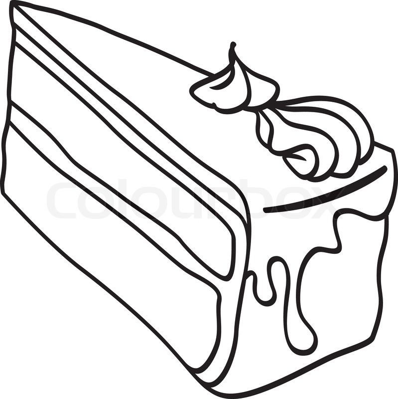 799x800 Of Cake Clipart Black And White