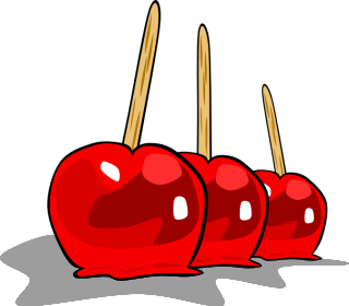 320x280 Dessert Clipart Candy Apple