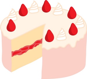 300x272 Strawberry Clipart Dessert