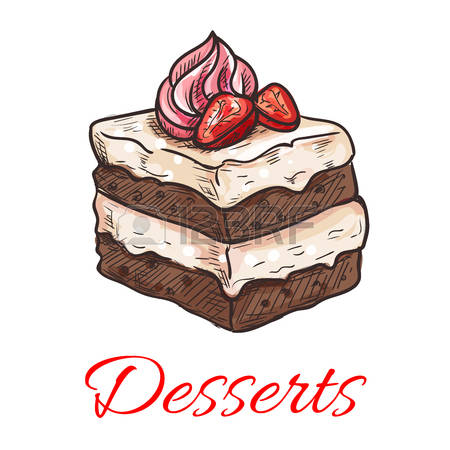 450x450 Chocolate Cake Clipart Vanilla Cake