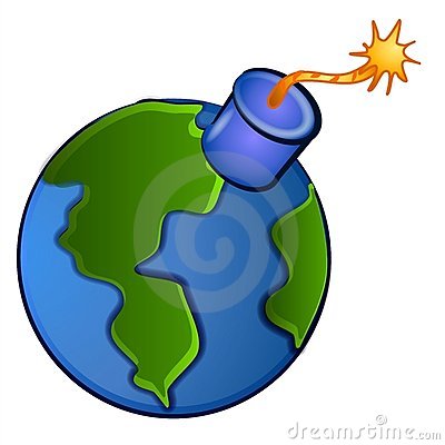 400x400 Exploding Earth Bomb Clip Art Clipart Panda