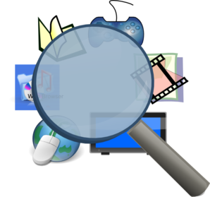 298x279 Media Detective Clip Art