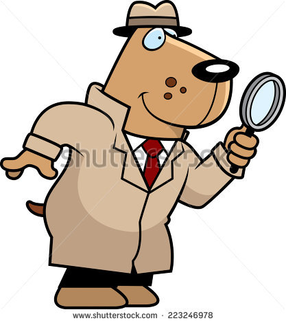 417x470 Animal Detective Clipart