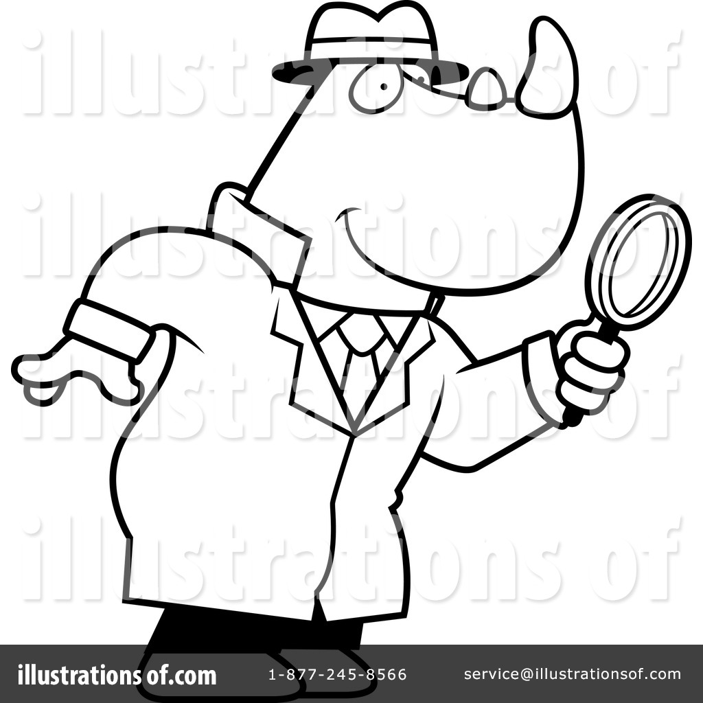 Detective Clipart Black And White | Free download on ClipArtMag