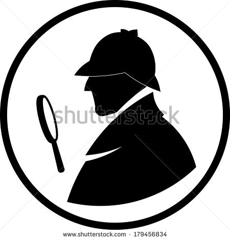 450x470 Mystery Clipart Detective Hat