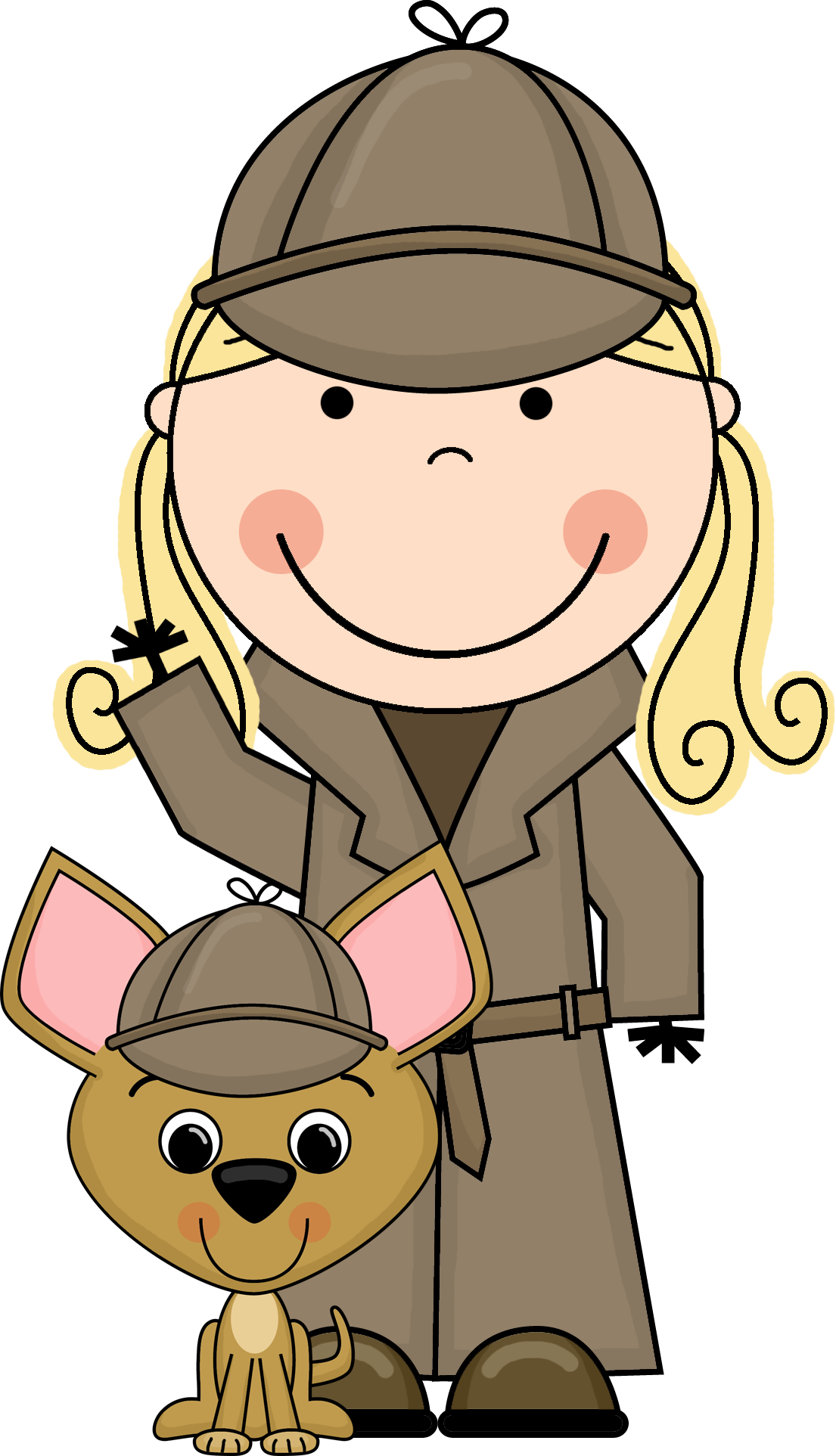 1105x1925 Detective Clipart Free Images Clipartix Image