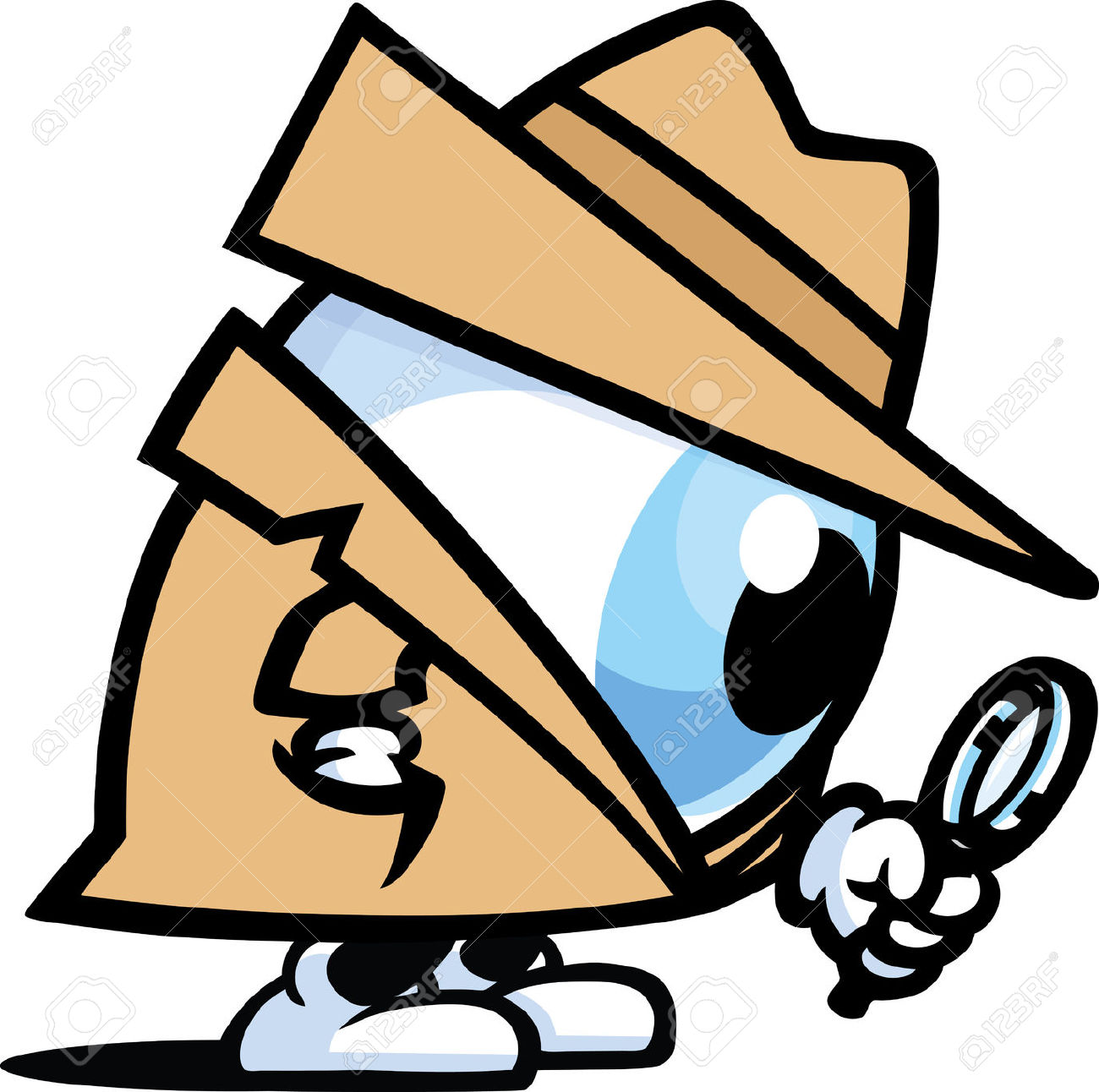 1300x1292 Spying Clipart