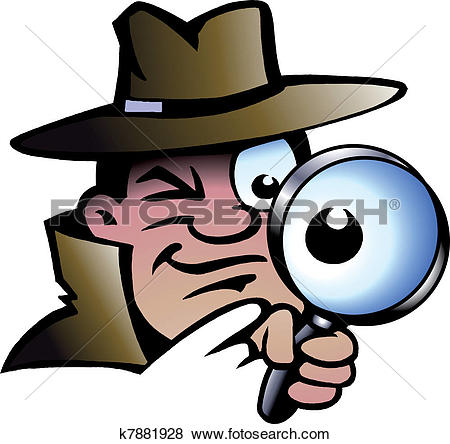450x444 Free Detective Clipart