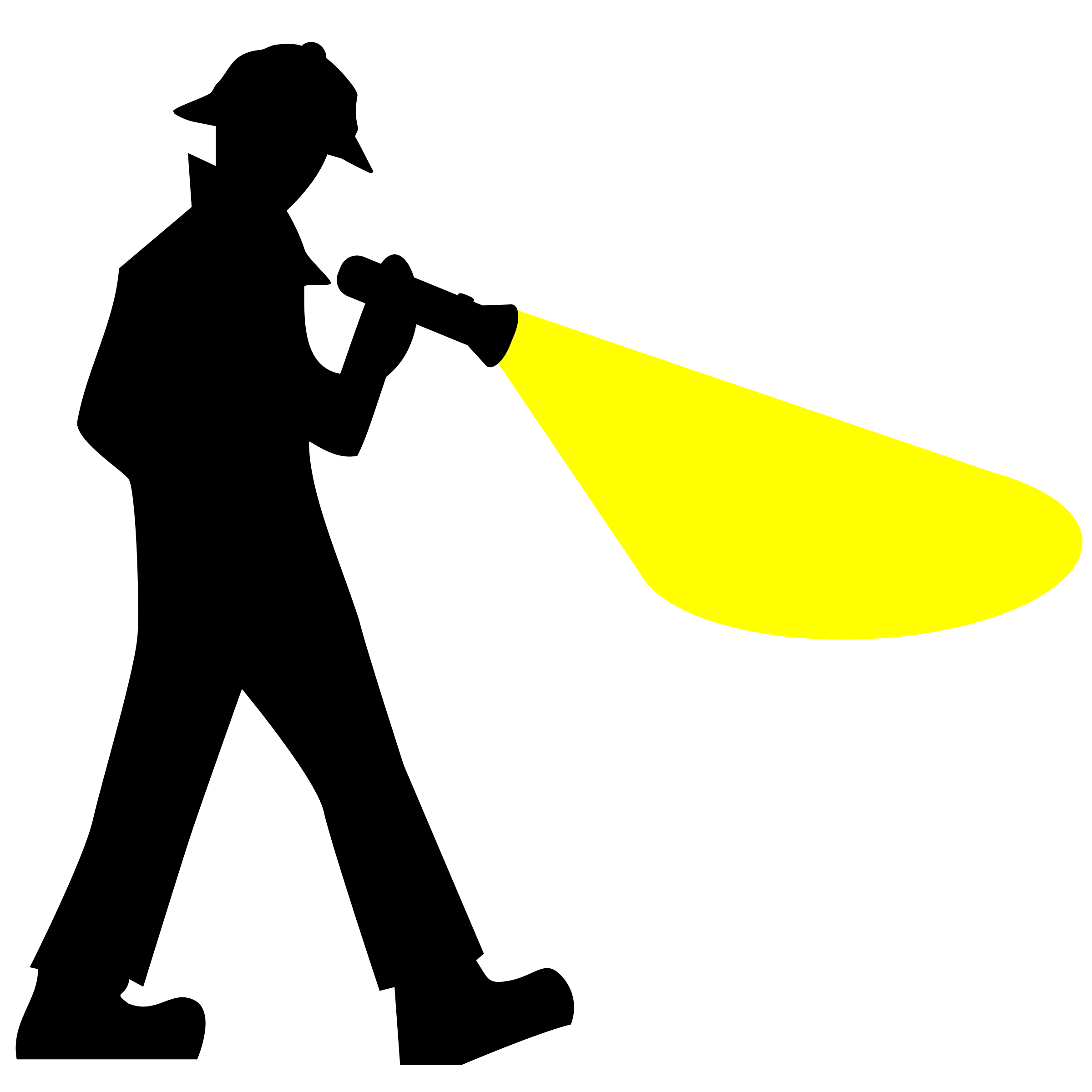 2400x2400 Silhouette Clipart Detective