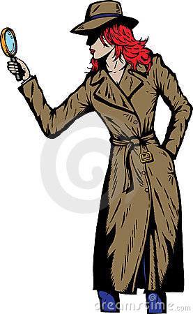 277x450 Situation Clipart Detective Woman