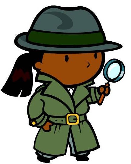Free Detective Clip Art Black And White Download Free - vrogue.co