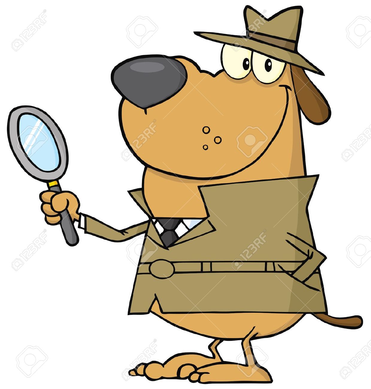 1239x1300 Cartoon Detective Clipart