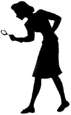 240x388 Mystery Clipart Female Detective