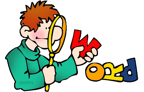 460x295 Mystery Clipart Word Detective