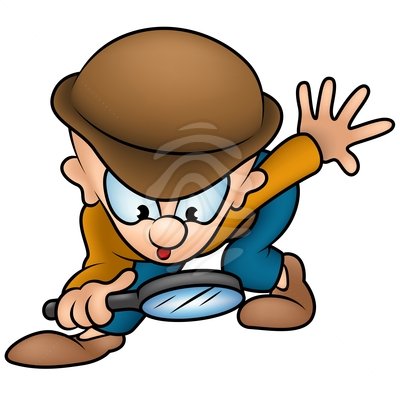 400x400 True Clipart Boy Detective