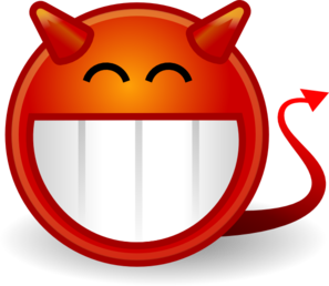 297x258 Face Devil Clip Art