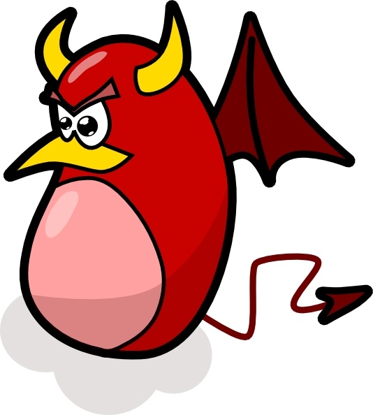 534x594 Devil Clip Art Free Vector In Open Office Drawing Svg ( Svg