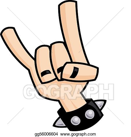 450x470 Devil Horns Clip Art