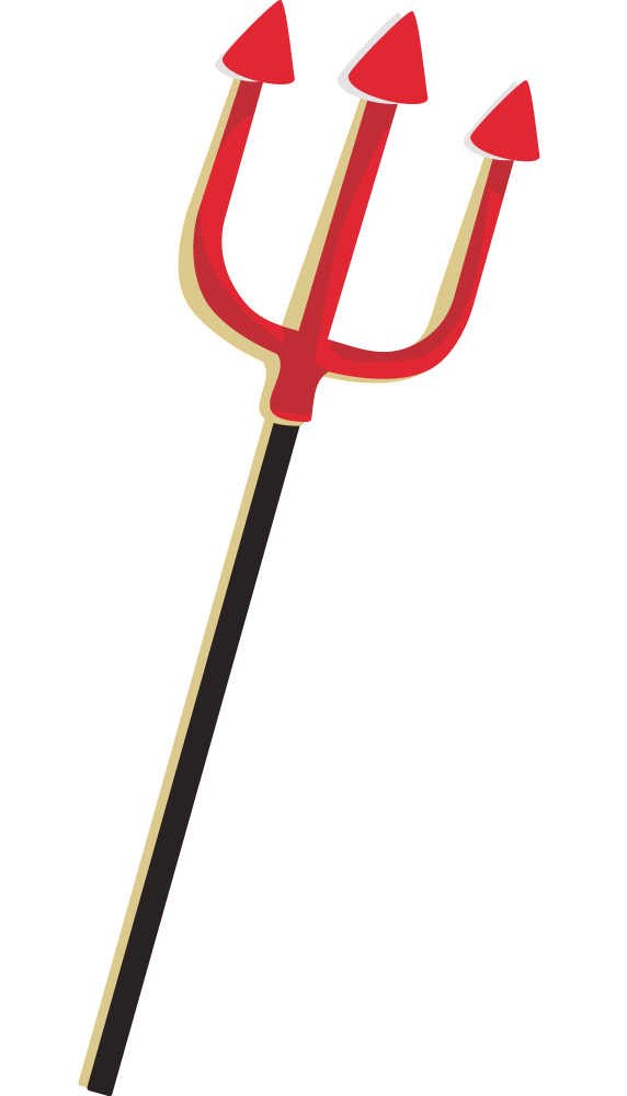 572x1000 Free Devil's Fork Clip Art