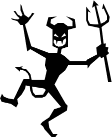 224x275 Free Devil Clipart
