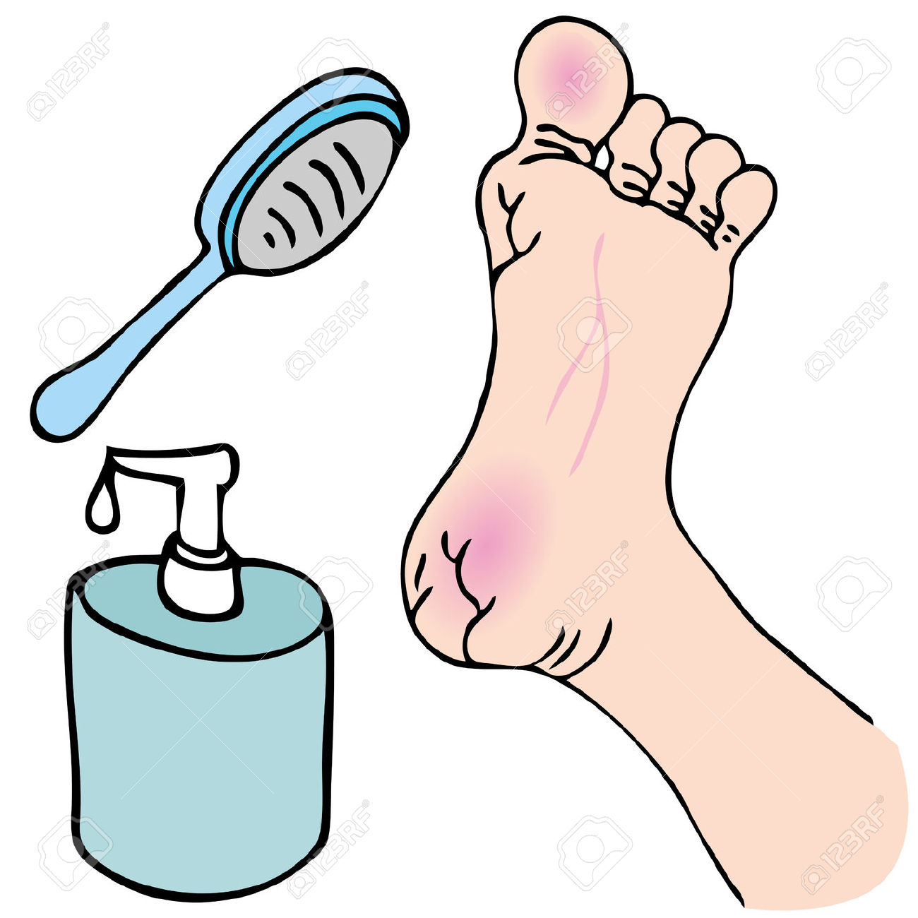 1300x1300 Diabetes Foot Care Clip Art Cliparts