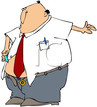 317x350 Diabetic Man Giving Himself An Insulin Injection