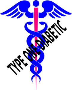240x300 Type One Diabetic Clip Art