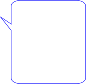 298x291 Dialog Bubble Rectangle Clip Art