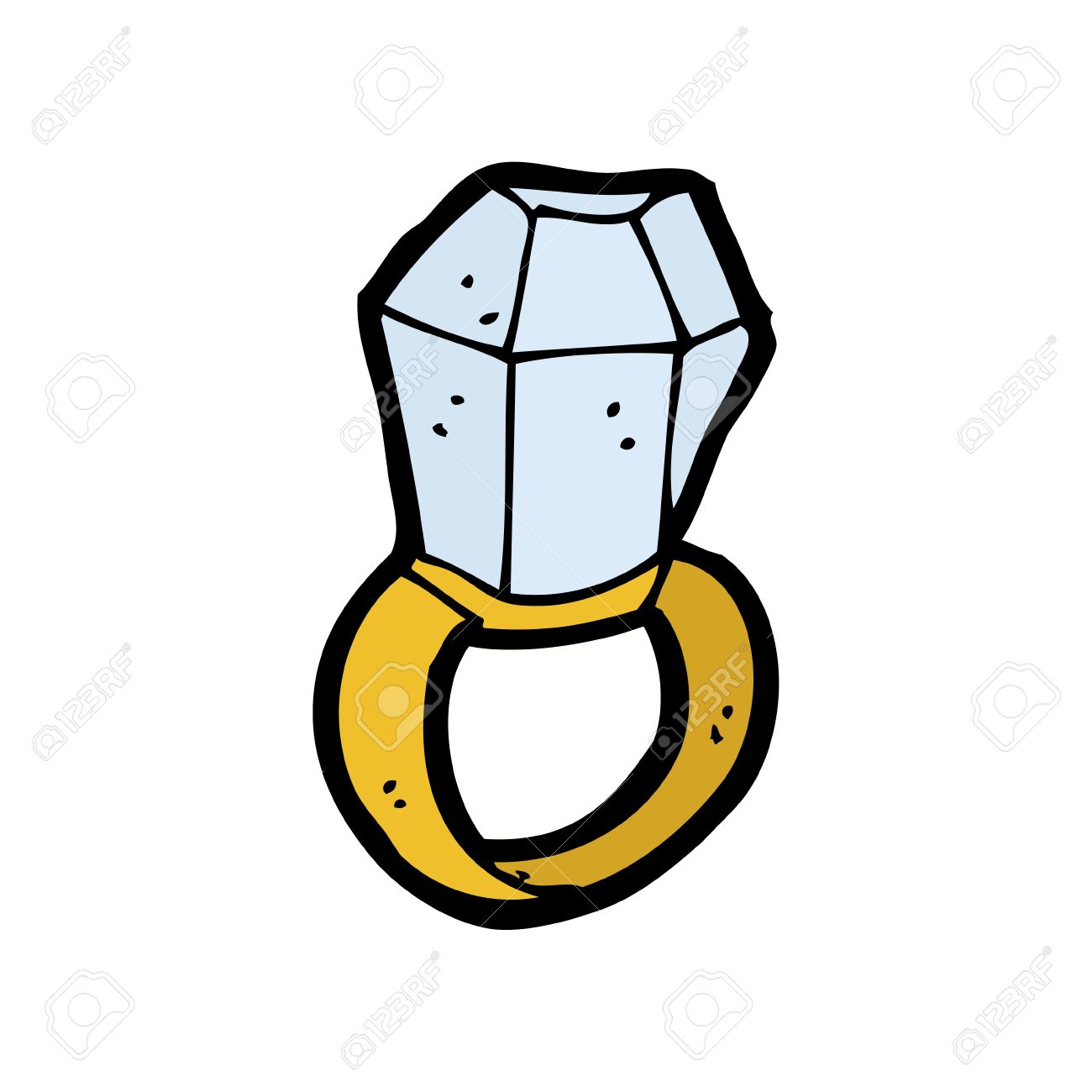 1300x1300 Cartoon Huge Diamond Ring Royalty Free Cliparts, Vectors,