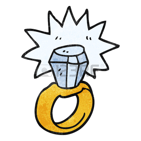 450x450 Cartoon Image Of Diamond Ring Royalty Free Cliparts, Vectors,