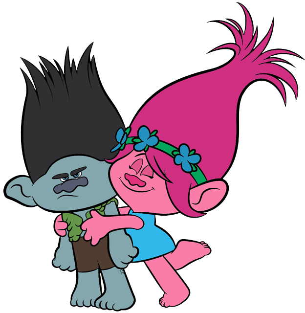 624x640 Trolls Movie Clip Art Images