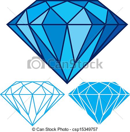 450x457 Diamond Clipart Vector Art