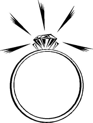 383x506 Diamond Ring Clipart Clipart Panda
