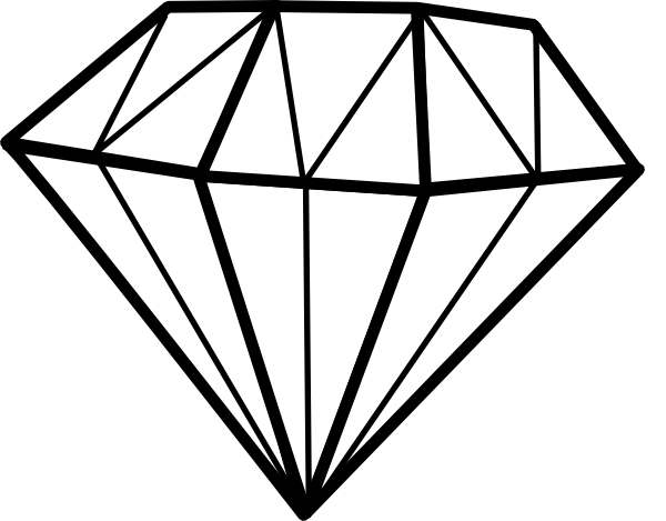 600x469 Diamond Clip Art Free Clipart Images 2