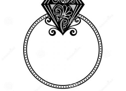 440x320 Free Diamond Ring Clipart