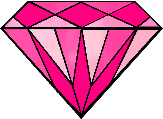 565x413 Diamond Clipart Colorful