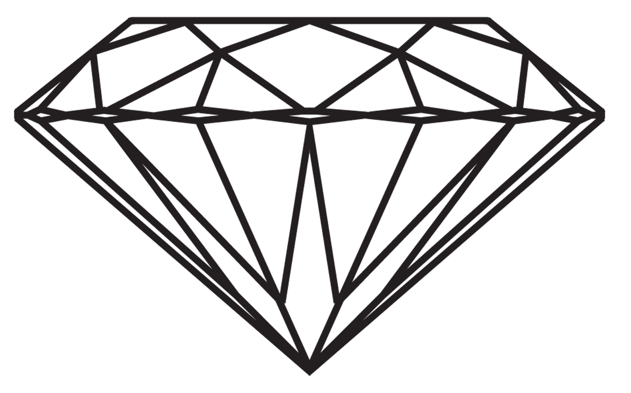 1280x798 Drawn Diamond Clip Art