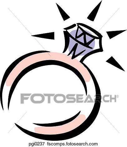 407x470 Stock Illustration Of Diamond Ring Pgi0237