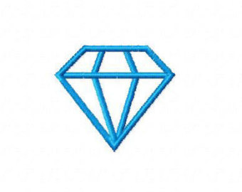 340x270 Diamond Outline Etsy