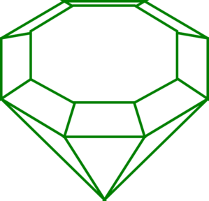 299x288 Emerald Clipart Diamond