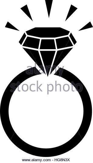 307x540 Engagement Ring Stock Vector Images