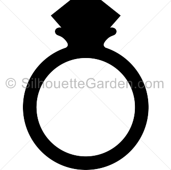336x334 Ring Clipart Silhouette