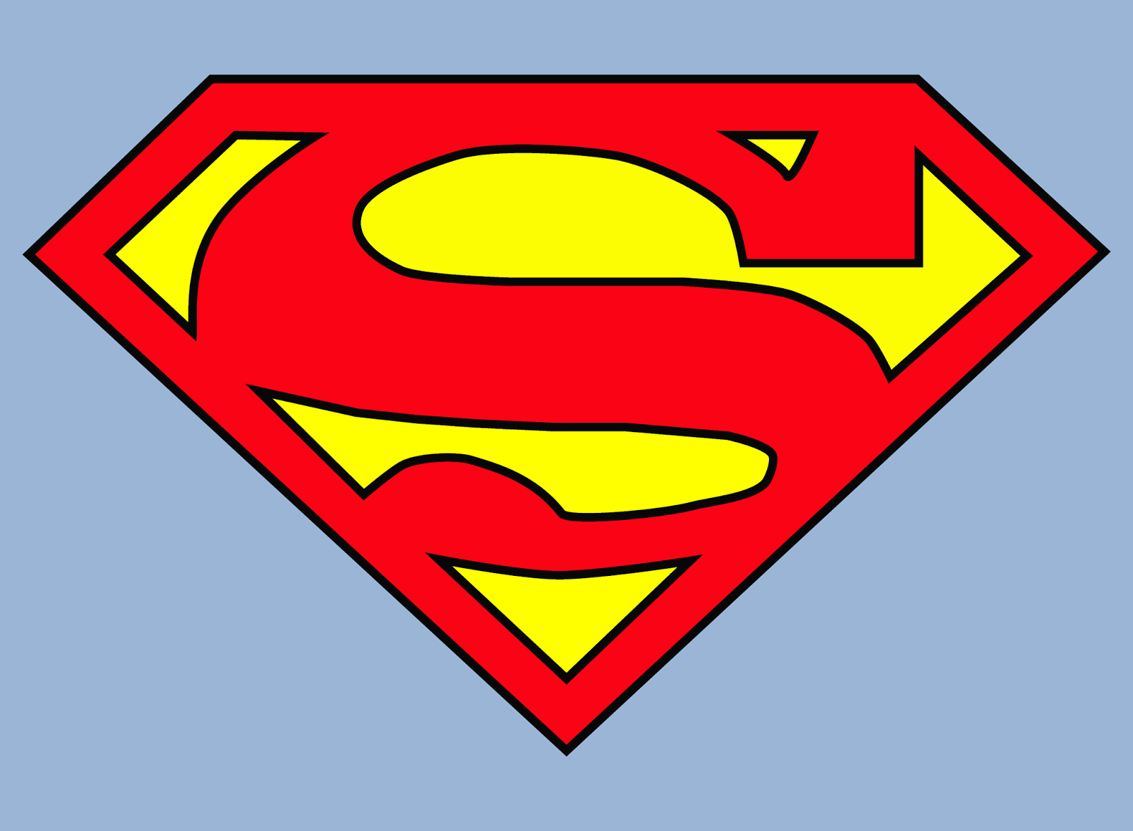 1600x1173 Superman Diamond Shape Clip Art
