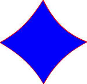 299x288 Blue Diamond Shape Clip Art Dromghk Top 2