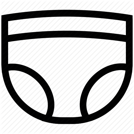 512x512 Baby Diaper, Baby Dress, Baby Nappies, Diaper, Infant Skirt Icon